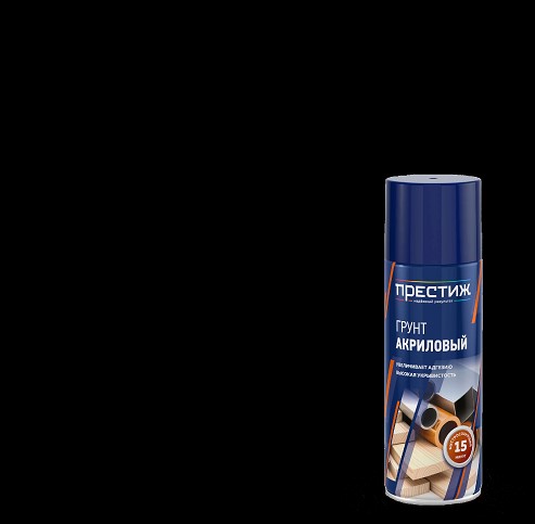 Grunt akrilovyy chernyy