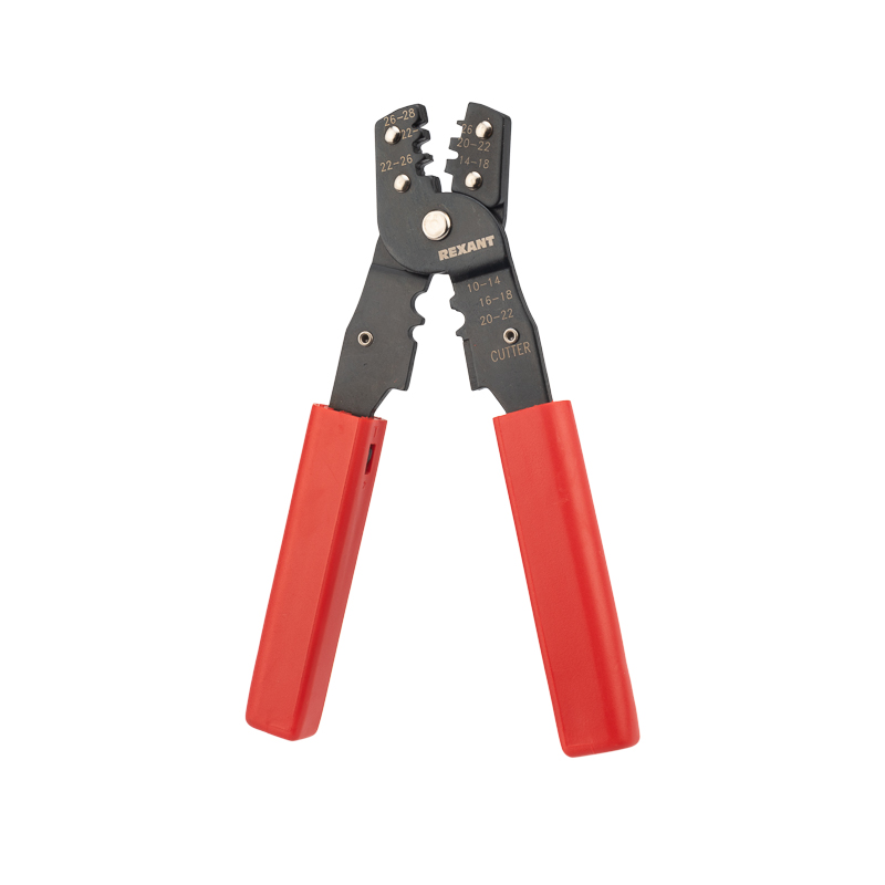 sredstva bezopasnosti   Krimper HT-202B dlya obzhima avtoklemm 0,10-6,0mm² REXANT, 12-3032   1