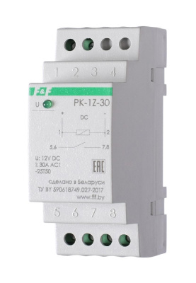 Rele promezhutochnoe PK-1Z-30-12 12 V