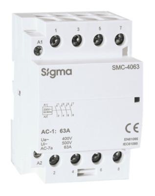 kontaktor sigma 9 smc 4 63
