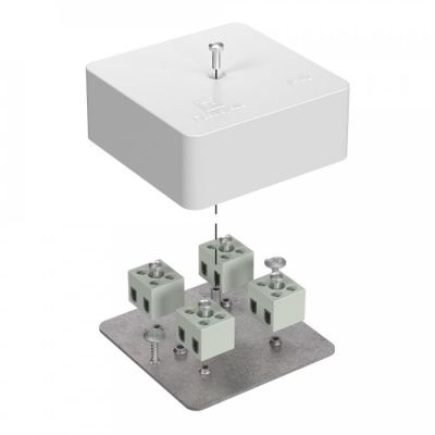 izdeliya elektroustanovochnye   Korobka ognestoykaya dlya kabel-kanala  75kh75kh30 40-0450-FR1.5-8 E15-E120   1