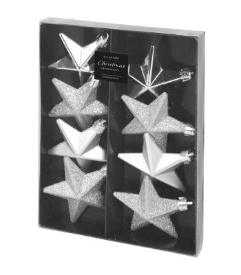 set-of-8-christmas-balls-stars-silver-65x8cm