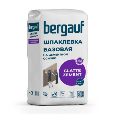Glatte Zement, 25kg vpravo
