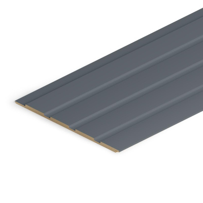 Panel Stenovaya Reechnaya MDF Stella Ctrip De Lyuks Antratsit 2700x200x6 (8sht.upak.)