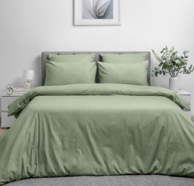 Komplekt postelnogo belya Volshebnaya Noch Smoke Green