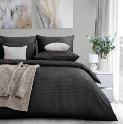 Komplekt postelnogo belya Verossa Stripe Black