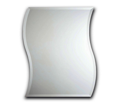 Wave-Shaped-Silver-Mirror-With-Beveled-Polished