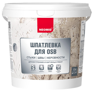 1Shpatlevka dlya plit OSB Neomid ( 1,3 kg)