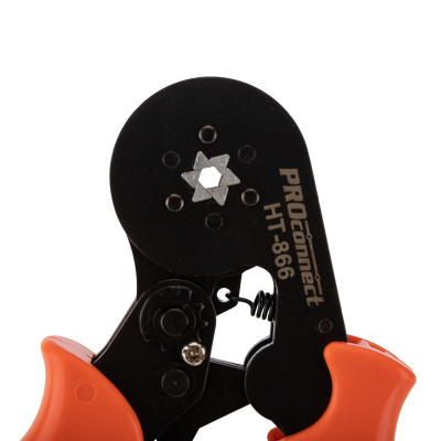 sredstva bezopasnosti   Krimper HT-866 dlya obzhima shtyrevykh nakonechnikov 0,25-6,0mm² PROconnect, 12-3205-4   4
