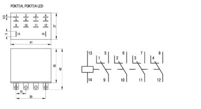 Rele promezhutochnoe iek rek 77 4 24 as 3