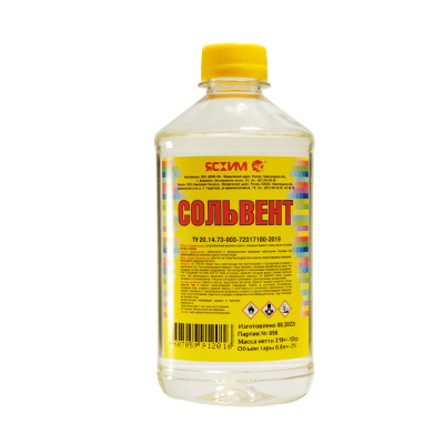 Solvent 0,5l PET