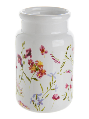 stakan dzubn. shchetok keramika Flowers CE2074AA-TB