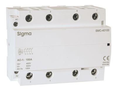 kontaktor sigma 10 smc 4 100