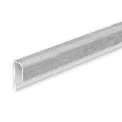 Profil L dlya paneley 8 mm Ideal Lamini - 519 Venetsiya svetlo-pepelnaya