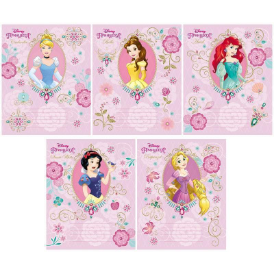 tetrad-12l-kletka-hatber-disney-printsessy-tisnenie-folgoy-art-282302